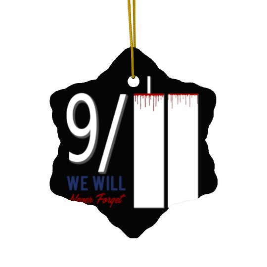 Patriot Day 9 11 Twin Towers New York USA Amerika Ceramic Ornaments
