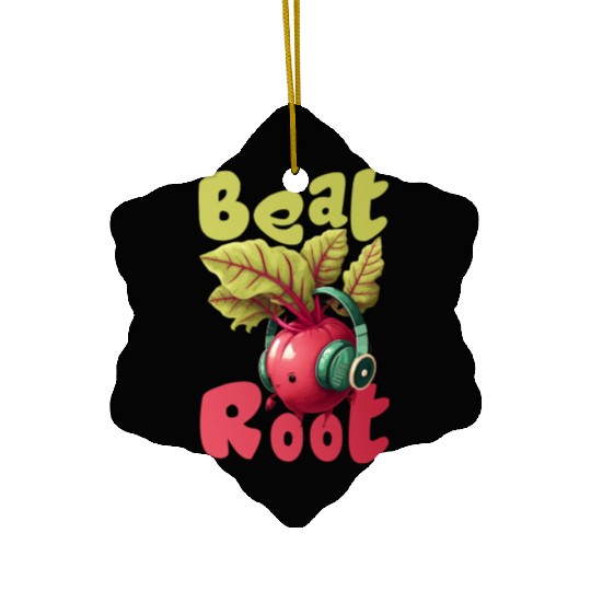 Beat Root Ceramic Ornaments