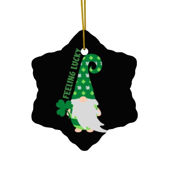 Feeling Lucky Ceramic Ornaments