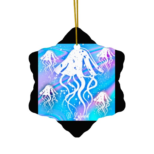 V-Legend: Fantasy Jellyfish Ceramic Ornaments