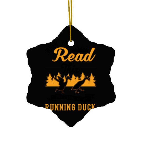 Indian Runner Gift Running Duck Ceramic Ornaments