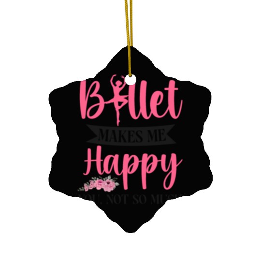 Ballet Dancer Dance Girl Ballerina Ceramic Ornaments