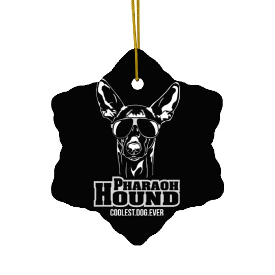 Pharaoh Hound dog coolest dog ever dog mom Ceramic Ornaments