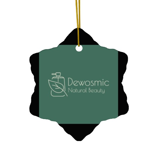 Dewosmic Natural Beauty Apparel Ceramic Ornaments