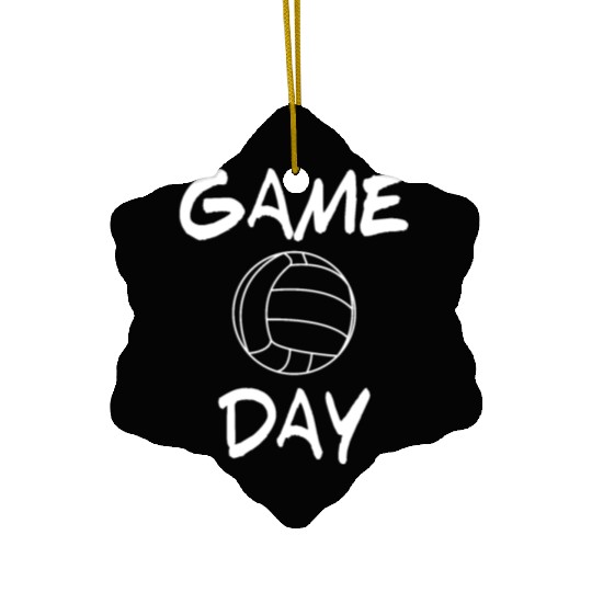 Game Day Ceramic Ornaments
