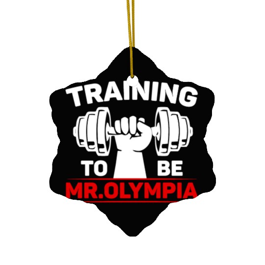 Gym Training Ceramic Ornaments