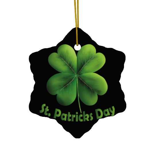 St Patricks Day, Happy Saint Patrick's Day Ceramic Ornaments
