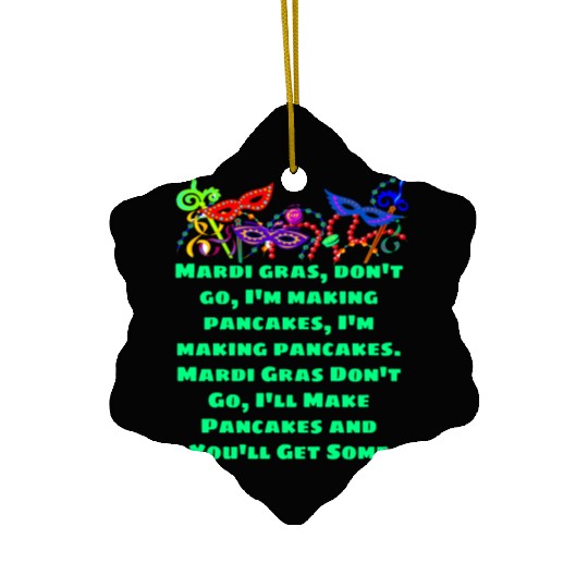 Mardi Gras 2023 Ceramic Ornaments