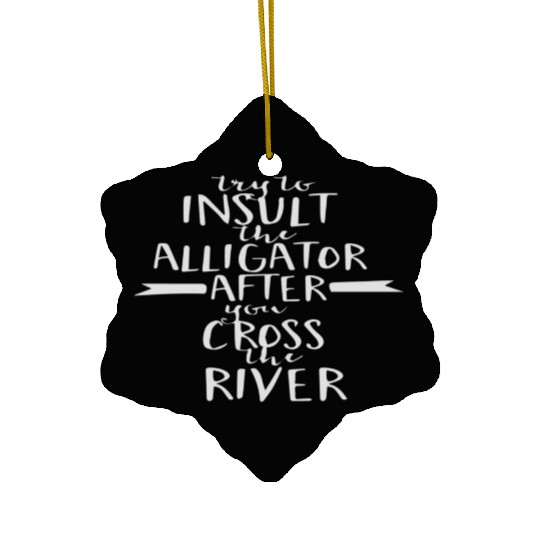 Cross River Ceramic Ornaments