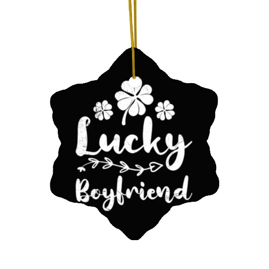 Lucky Boyfriend St. Patrick's Day Ireland Ceramic Ornaments