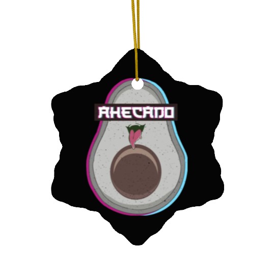 Avocado - Anime hen Ceramic Ornaments