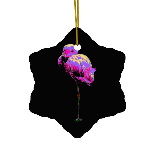 flamingo Ceramic Ornaments