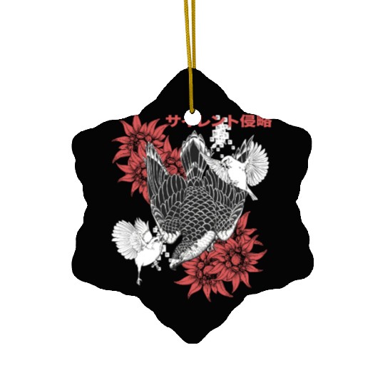 Birds Of Prey Falcon Ceramic Ornaments