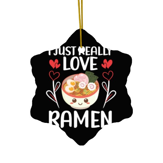 Ramen Noodle Soup Japanese Kawaii Gift Ramen Ceramic Ornaments