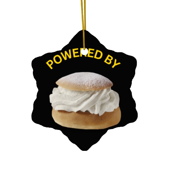 Semla, Swedish Food Ceramic Ornaments