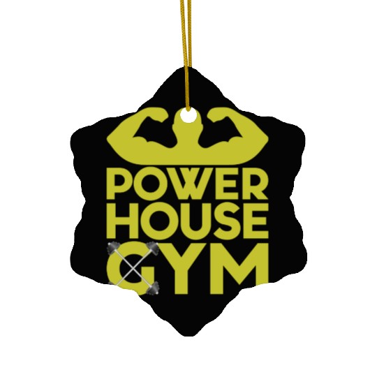 Powerhouse Gym Ceramic Ornaments