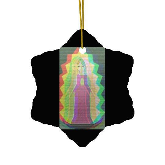Lady Guadalupe Ceramic Ornaments | Guadalupe Ceramic Ornaments |VirginMary