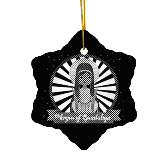 Lady Guadalupe Ceramic Ornaments | Guadalupe Ceramic Ornaments |VirginMary