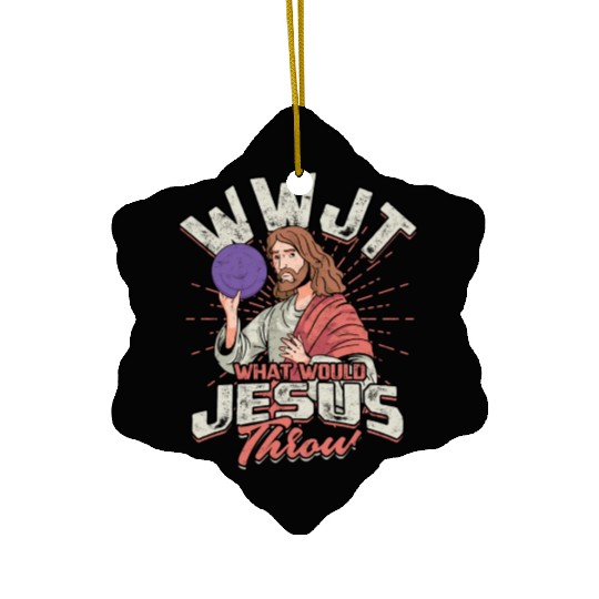 Ultimate Frisbee Importanter Disc Golf Ultimate Ceramic Ornaments