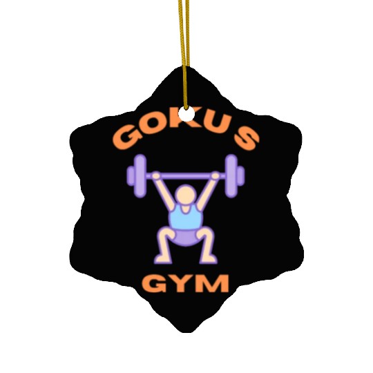 Goku S Gym Ceramic Ornaments