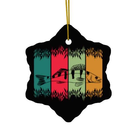 Walleye - walleye fishing Ceramic Ornaments