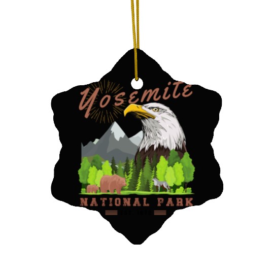 Yosemite National Park Ceramic Ornaments