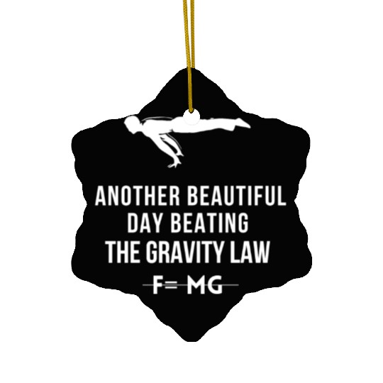 calisthenics street workout bodyweigt planche Ceramic Ornaments