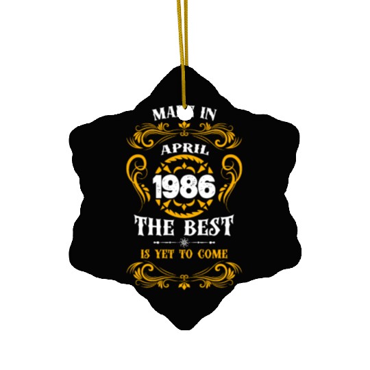 Made In April 1986 The Best Ceramic Ornaments