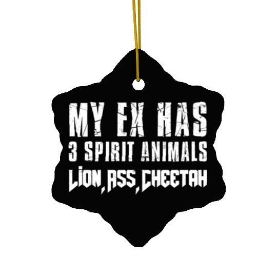 Divorce Party Ex Wife Divorced Women Ceramic Ornaments