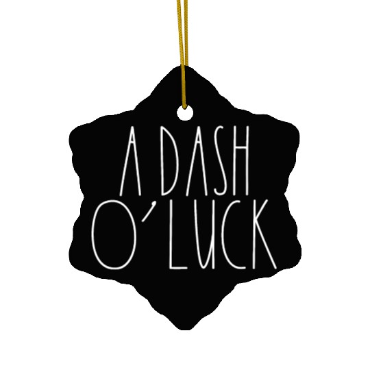A Dash O' Luck White Rae Dunn Inspired Minimalist Ceramic Ornaments