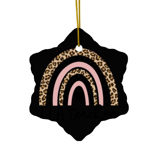 English Language Arts ELA Teacher Appreciation Ceramic Ornaments