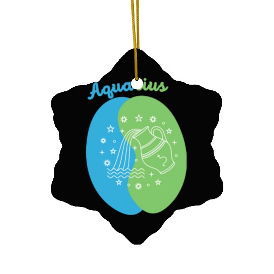 Aquarius: Embrace Your Unique Vision with Minimali Ceramic Ornaments