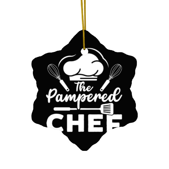 Culinary Gangster Pastry Chef Cooking Culinary Ceramic Ornaments