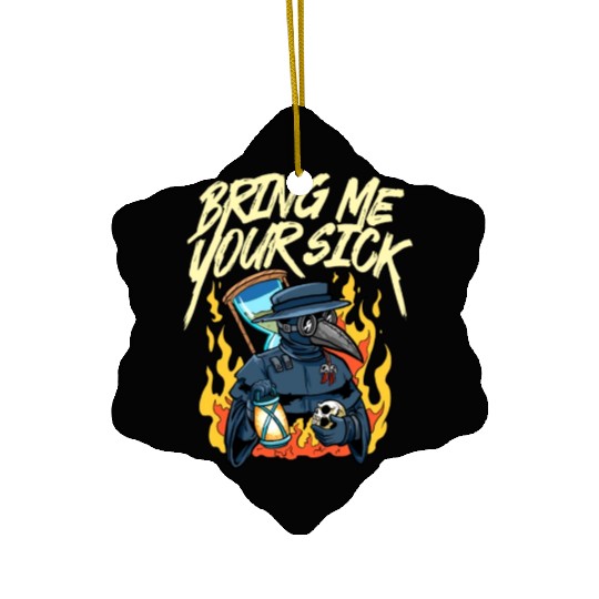 Plague Doctor Outfit Plague Doctor Mask Medicines Ceramic Ornaments