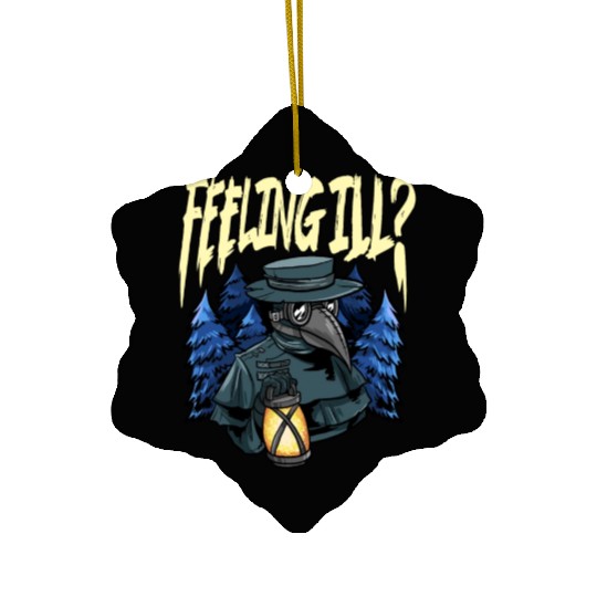 Plague Doctor Outfit Plague Doctor Mask Medicines Ceramic Ornaments