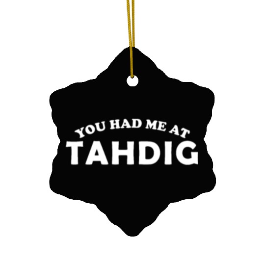 you had me at Tahdig, foodiranian persian Ceramic Ornaments