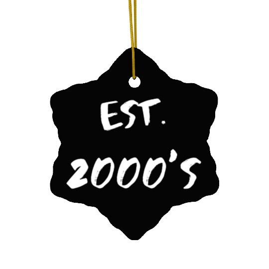 Est. 2000's Ceramic Ornaments