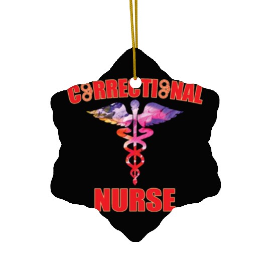 Great Correctional Nurse Design Prison Nurse Ceramic Ornaments