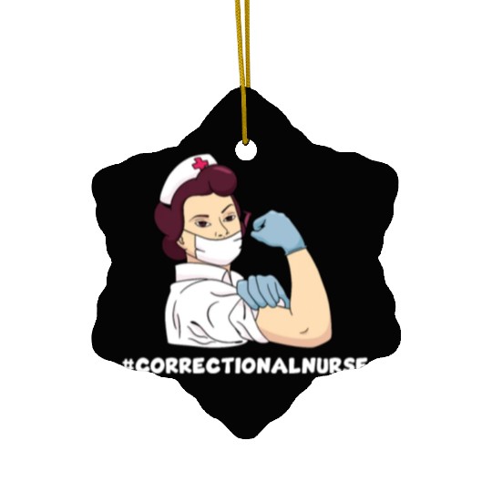Great Correctional Nurse Prison Nurse Ceramic Ornaments