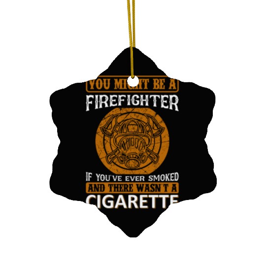 Firefighter Ceramic Ornaments