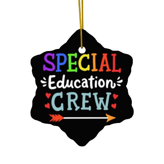 Special Education Sped Teacher Sped Student Ceramic Ornaments