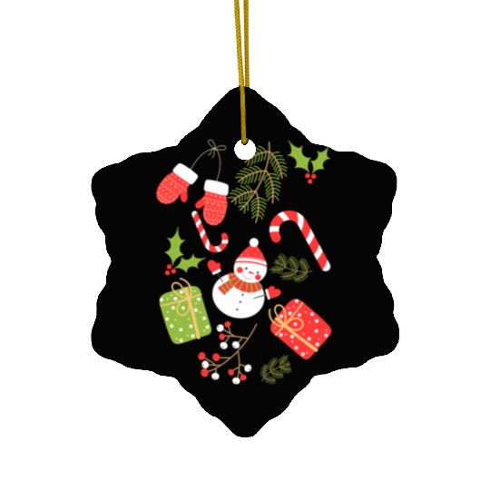 Christmas Time - Christmas Tree Decorations Ceramic Ornaments