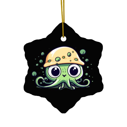 Kawaii Octopus Ceramic Ornaments