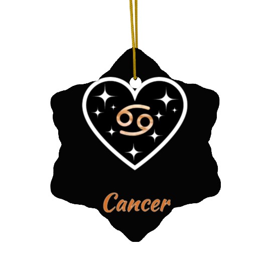 CANCER ZODIAC SIGN, astrology, birthday Ceramic Ornaments