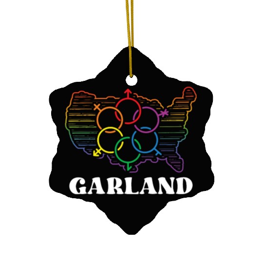 Garland Pride Month Pride Flag LGBT Community LGBT Ceramic Ornaments