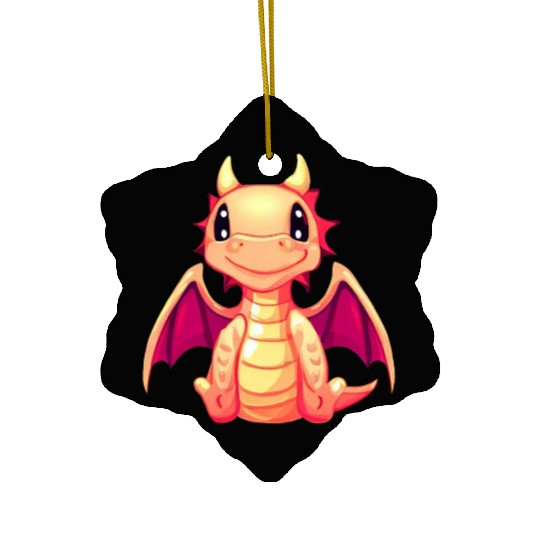 CUTE DRAGON Ceramic Ornaments