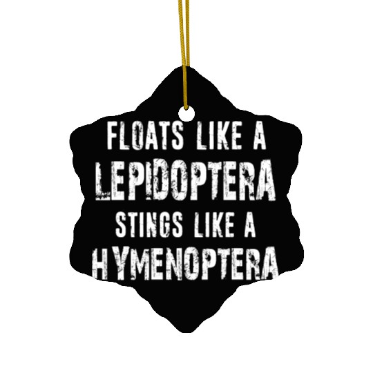 Funny Entomology Gift Insect Collector Bug Lover Ceramic Ornaments