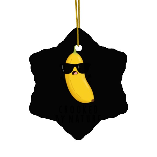 Crooked By Nature Cute Banana Ceramic Ornaments