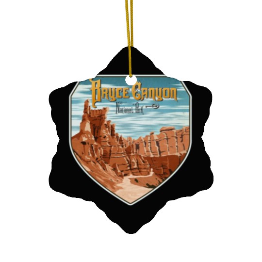 Bryce canyon national park Ceramic Ornaments