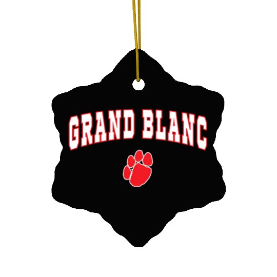 Grand Blanc High School Bobcats Ceramic Ornaments